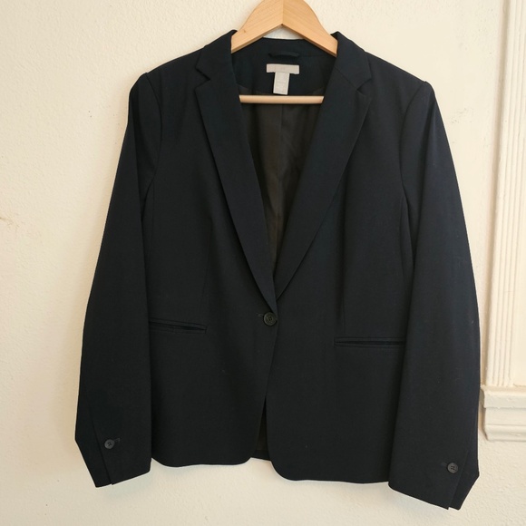 H&M Navy Blue Blazer - Picture 1 of 4